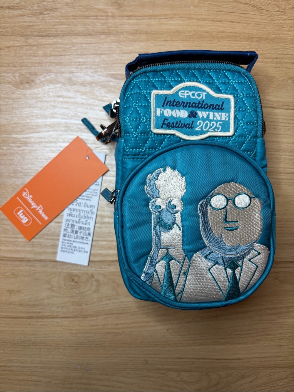 Lug Disney Parks Skeeter Mini Muppets EPCOT Food & Wine 2025 Crossbody NWT